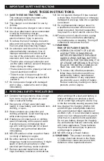 Предварительный просмотр 3 страницы Schumacher Electric SC1285 Owner'S Manual