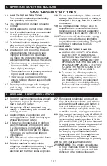 Preview for 4 page of Schumacher Electric SC1301 Owner'S Manual