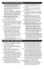 Предварительный просмотр 4 страницы Schumacher Electric SC1366 Owner'S Manual