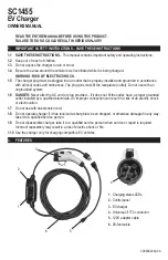 Предварительный просмотр 1 страницы Schumacher Electric SC1455 Owner'S Manual