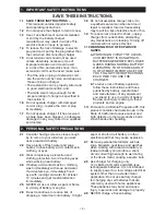 Предварительный просмотр 4 страницы Schumacher Electric SCF-8020A Owner'S Manual