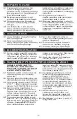 Preview for 3 page of Schumacher Electric SE-2352-CA Owner'S Manual