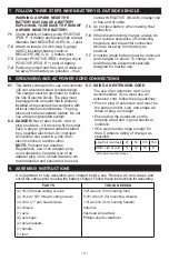 Preview for 4 page of Schumacher Electric SE-2352-CA Owner'S Manual