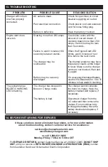 Preview for 8 page of Schumacher Electric SE-2352-CA Owner'S Manual