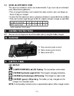 Preview for 8 page of Schumacher Electric SEM-1562A-CA Owner'S Manual