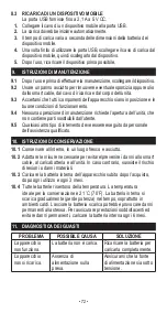 Preview for 72 page of Schumacher Electric SL1391U Owner'S Manual