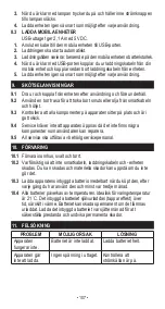 Предварительный просмотр 107 страницы Schumacher Electric SL1391U Owner'S Manual