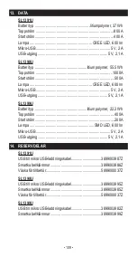 Предварительный просмотр 109 страницы Schumacher Electric SL1391U Owner'S Manual