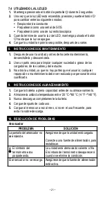 Preview for 21 page of Schumacher Electric SL1517 Owner'S Manual