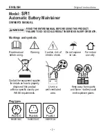 Предварительный просмотр 2 страницы Schumacher Electric SPI1 Owner'S Manual