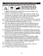 Предварительный просмотр 110 страницы Schumacher Electric SPI1 Owner'S Manual