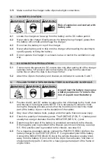 Предварительный просмотр 8 страницы Schumacher 00-99-000940-0110 Owner'S Manual