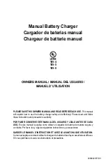 Предварительный просмотр 1 страницы Schumacher 105-4 Owner'S Manual