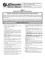 Предварительный просмотр 2 страницы Schumacher Charge ’N Ride CR-100A Owner'S Manual