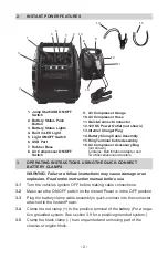 Preview for 4 page of Schumacher INSTANT POWER IP-180KE Owner'S Manual