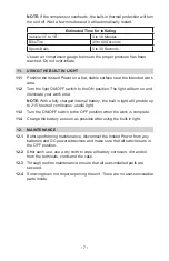 Preview for 9 page of Schumacher INSTANT POWER IP-180KE Owner'S Manual