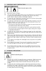 Preview for 4 page of Schumacher Proseries PSW-7700 Owner'S Manual