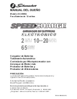 Предварительный просмотр 17 страницы Schumacher SC-6500A SpeedCharge Owner'S Manual