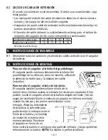 Preview for 21 page of Schumacher SC1300 Owner'S Manual