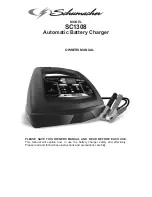 Schumacher SC1308 User Manual предпросмотр