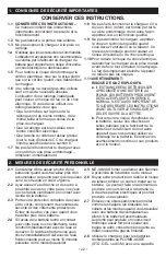 Предварительный просмотр 22 страницы Schumacher SC1325 Owner'S Manual