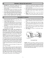 Предварительный просмотр 2 страницы Schumacher SE-2150MA Owner'S Manual