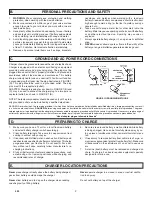 Предварительный просмотр 2 страницы Schumacher SF 2001 Owner'S Manual