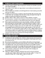 Preview for 3 page of Schumacher SFM-1562A-CA Owner'S Manual