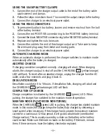 Preview for 8 page of Schumacher SFM-1562A-CA Owner'S Manual