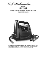 Schumacher SJ1331 Owner'S Manual preview