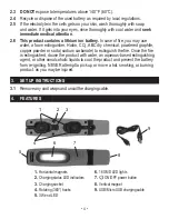 Preview for 4 page of Schumacher SL 137-GU Owner'S Manual