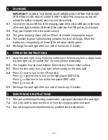 Preview for 5 page of Schumacher SL 137-GU Owner'S Manual