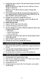 Preview for 11 page of Schumacher SL015 Owner'S Manual