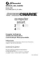 Preview for 13 page of Schumacher SpeedCharge 600A Owner'S Manual