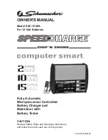 Предварительный просмотр 1 страницы Schumacher SpeedCharge SC-1200A Owner'S Manual