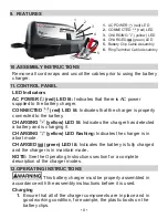 Preview for 9 page of Schumacher SpeedCharge XM1-5 User Manual