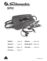 Preview for 1 page of Schumacher SPI2 Owner'S Manual