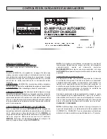 Preview for 11 page of Schumacher SS-51A-PE Owner'S Manual