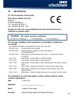 Предварительный просмотр 19 страницы SCHUMANN FLOYD Instructions For Use Manual