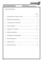 Preview for 2 page of SCHUNK 0302920 Operating Manual