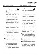 Preview for 3 page of SCHUNK 0302920 Operating Manual