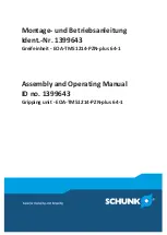 Предварительный просмотр 1 страницы SCHUNK 1399643 Assembly And Operating Manual