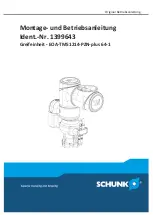 Предварительный просмотр 3 страницы SCHUNK 1399643 Assembly And Operating Manual