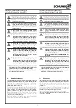 Preview for 4 page of SCHUNK 307135 Assembly And Operating Manual