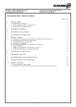 Preview for 2 page of SCHUNK 352 820 Assembly And Operating Manual