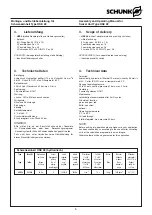 Preview for 5 page of SCHUNK 352 820 Assembly And Operating Manual