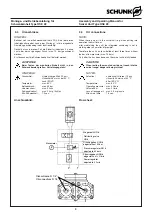 Preview for 8 page of SCHUNK 352 820 Assembly And Operating Manual