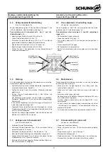 Preview for 9 page of SCHUNK 352 820 Assembly And Operating Manual