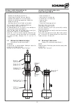 Preview for 10 page of SCHUNK 352 820 Assembly And Operating Manual