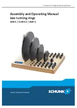 Preview for 1 page of SCHUNK ADR-C Assembly And Operating Manual